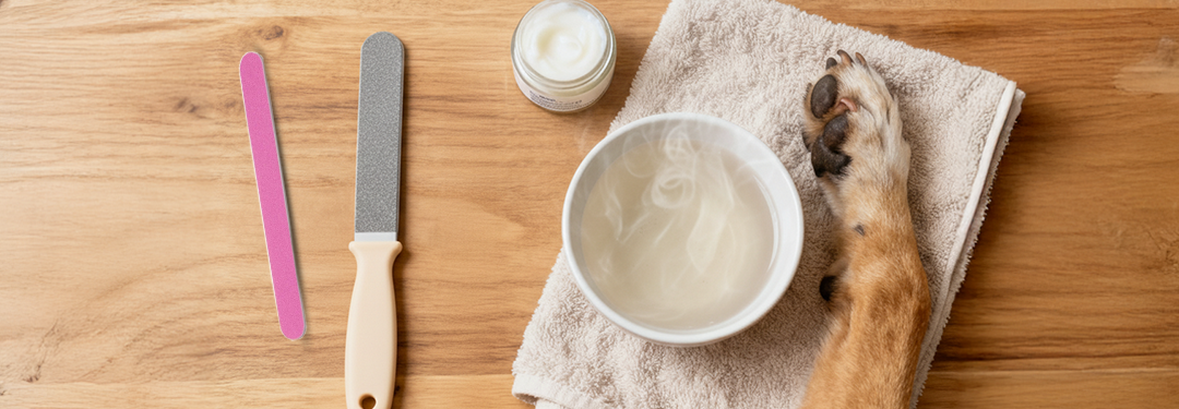 cura delle zampe del cane sportivo